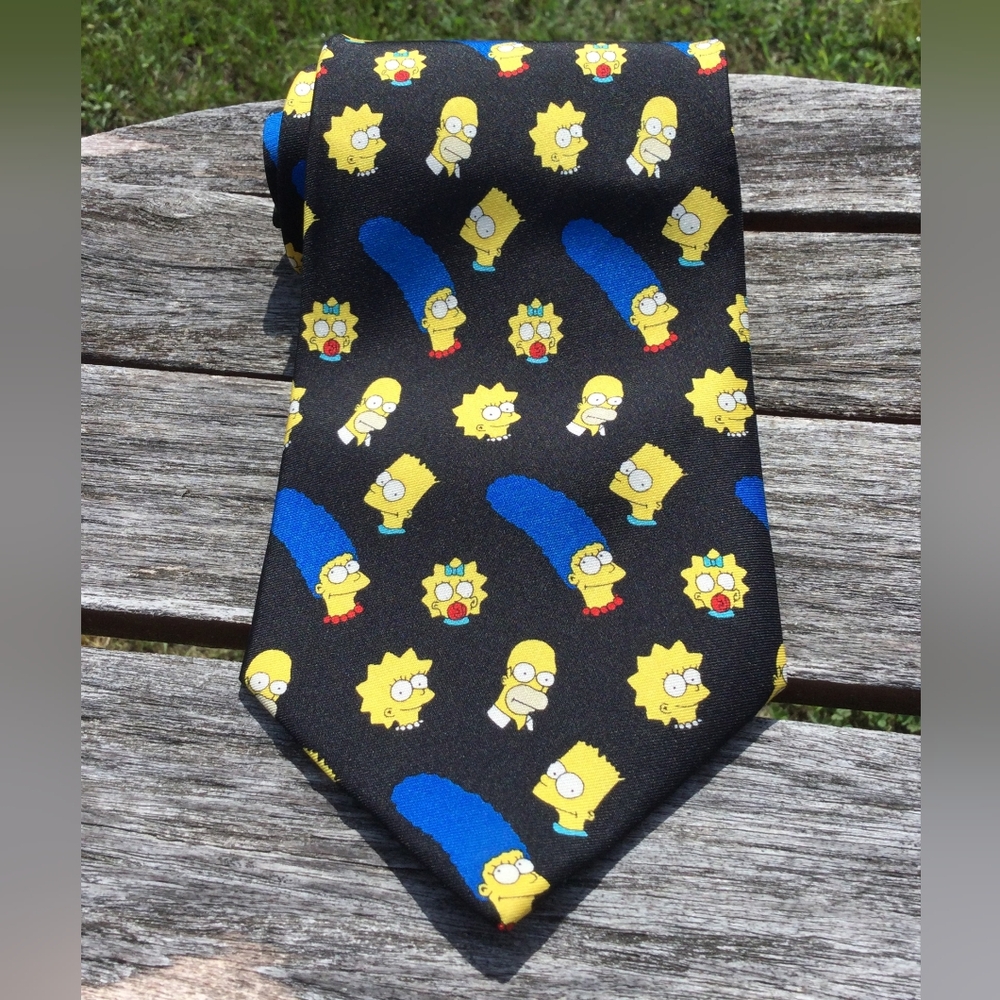 Dunhill The Simpsons Silk Neck Tie